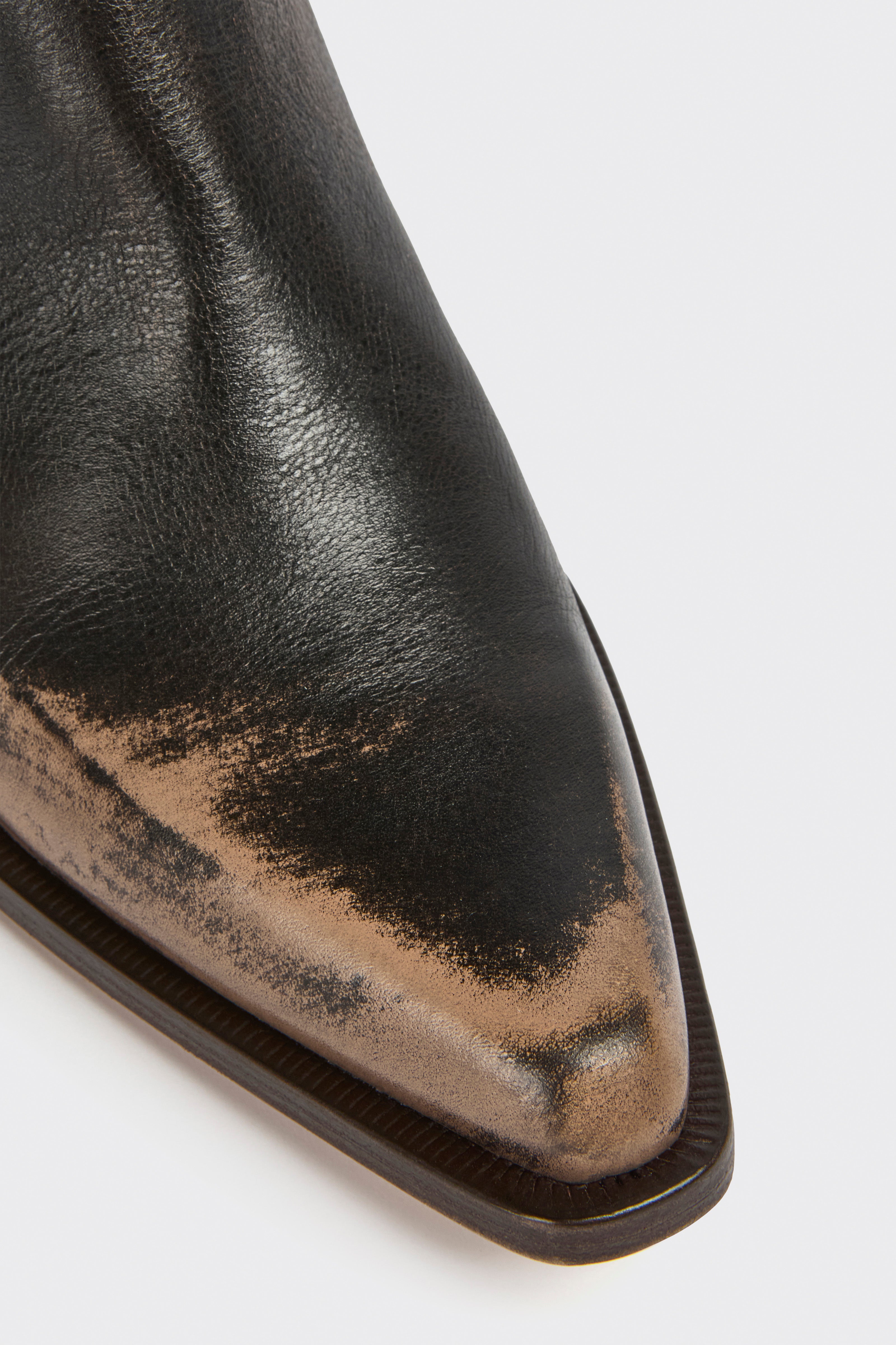 Liviana Conti Michelle bottines cuir noires 38