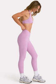 Oh Polly Bo+Tee legging sport rose sweet pink taille haute