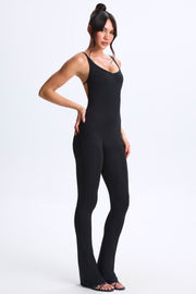 Oh Polly Jumpsuits 9921 combinaison noire dos nu modal