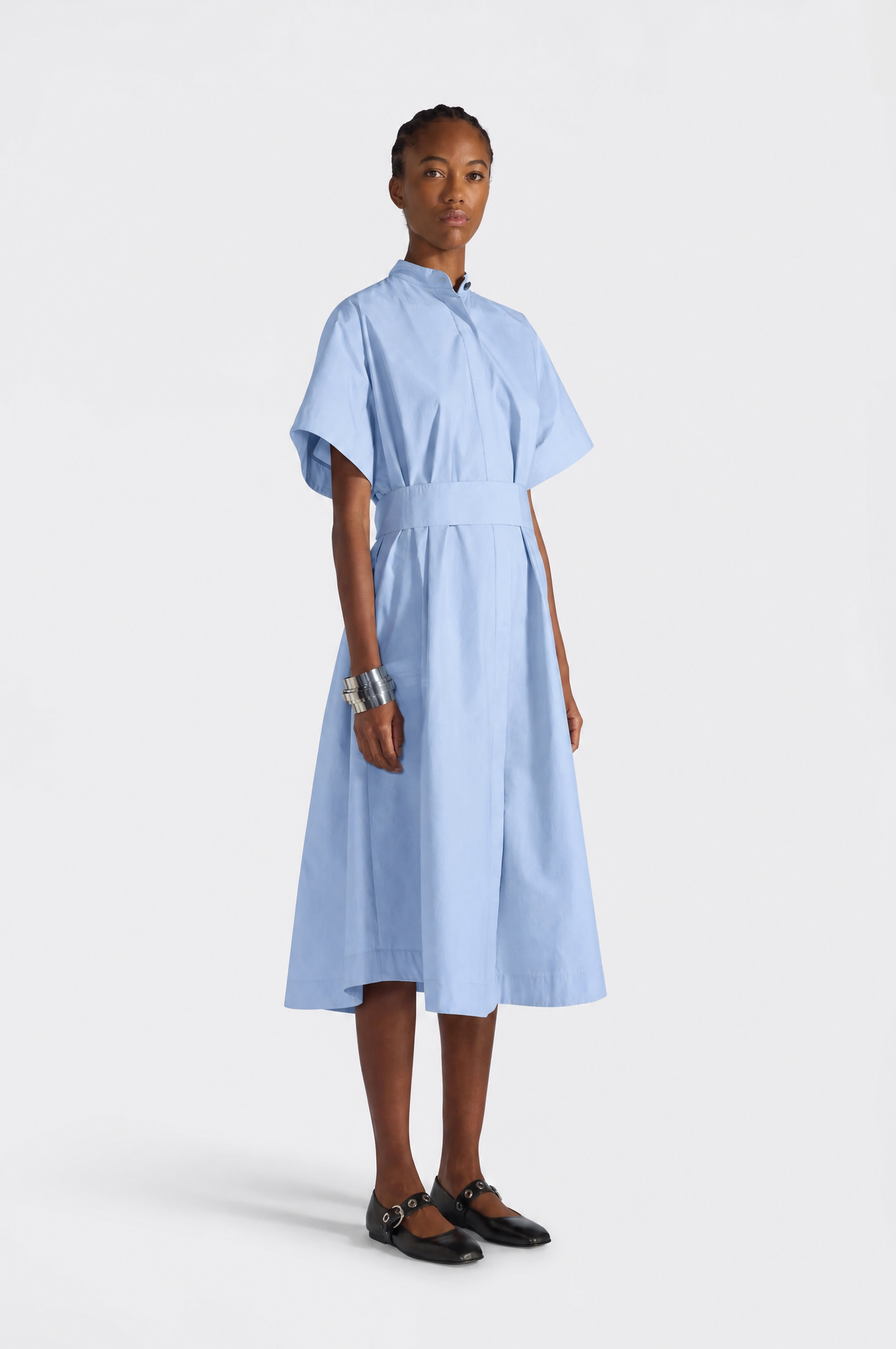 Liviana Conti Aveline robe chemisier popeline brezza