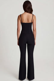 Oh Polly Jumpsuits Elanie 14574 combinaison noire corset