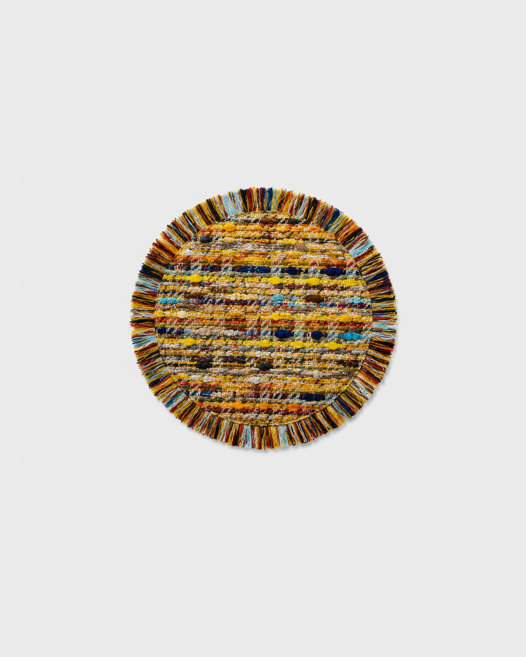 The Ethiquette Maison Set de Table Rond Saint Tropez Tweed