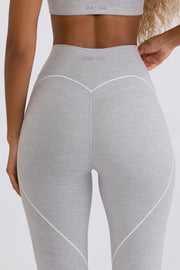 Oh Polly Bo+Tee Legging BT2088 gris taille mi-haute