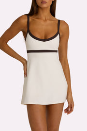 Bo+Tee Soft Active Robe Tennis Coconut avec Short