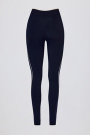 Oh Polly Bo+Tee Legging BT02541 Noir Crossover Taille Haute
