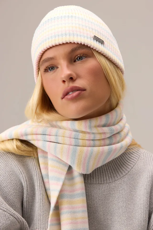Oh Polly Bo+Tee bonnet tricot confetti stripe taille unique