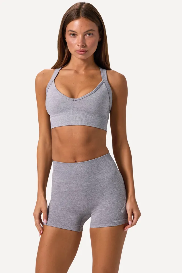 Oh Polly Super Sculpt BT2472 brassière grise chinée sans couture