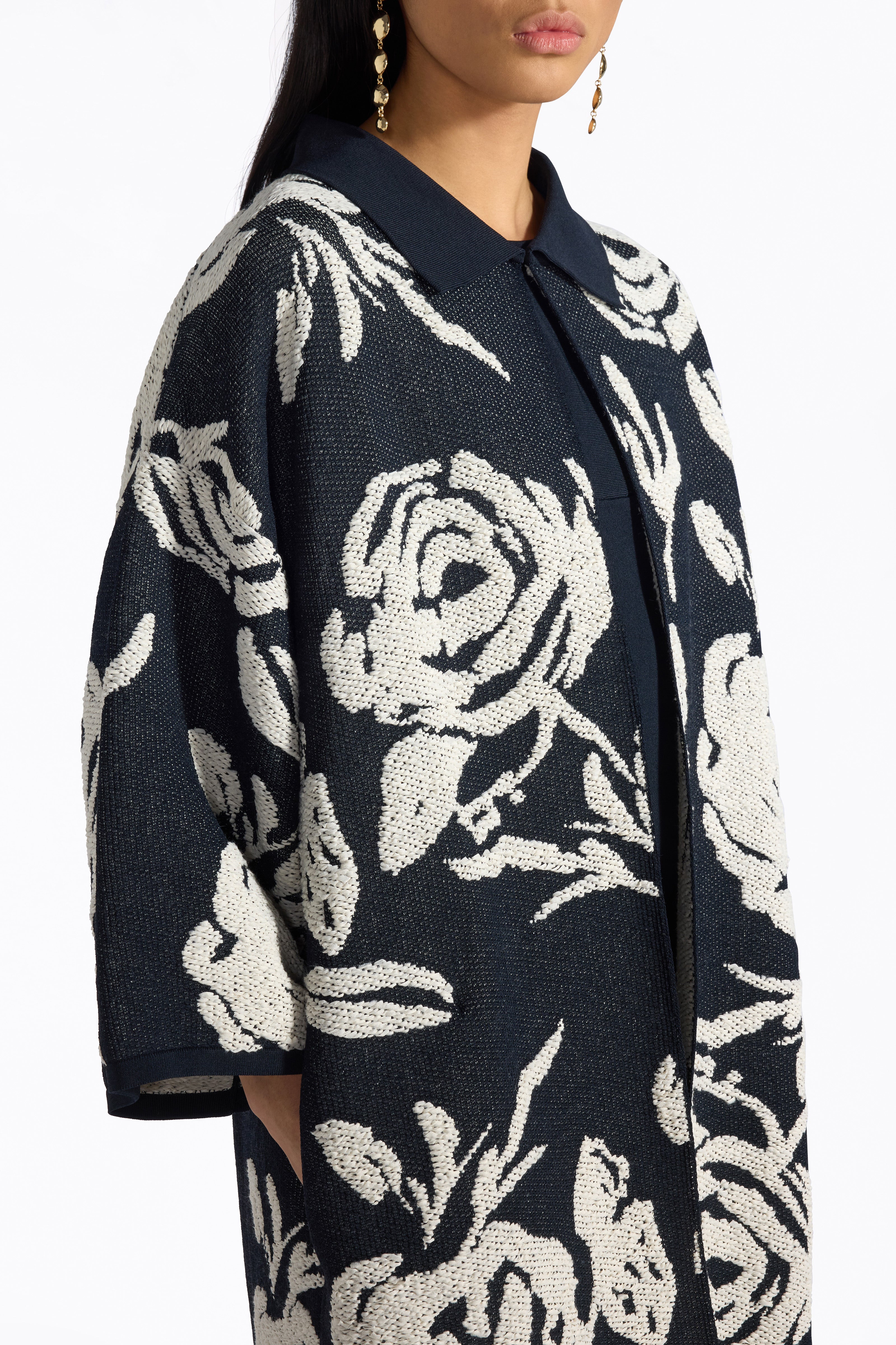 Liviana Conti Andrew manteau midi viscose stretch
