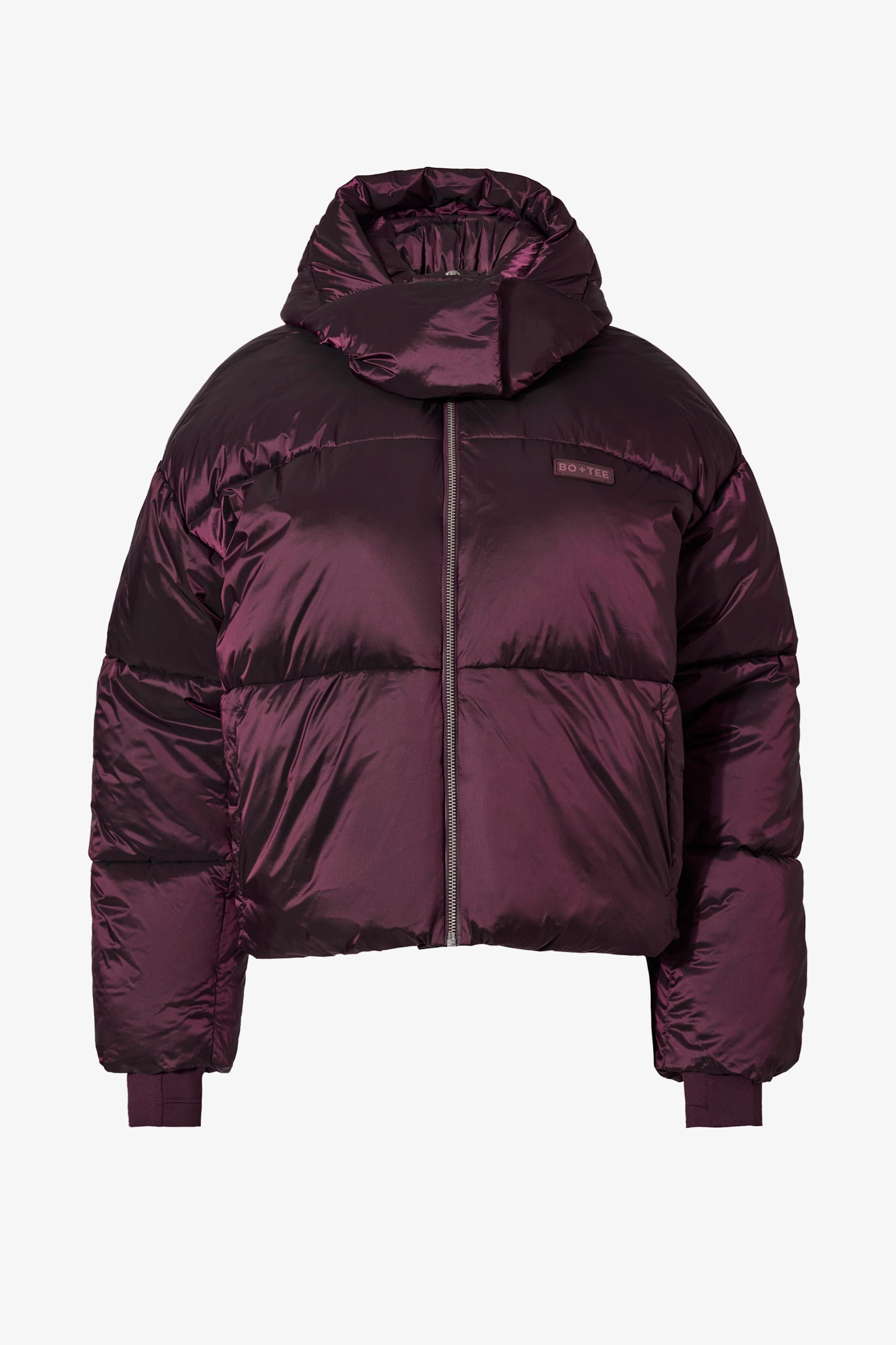 Oh Polly Ski Jacket veste ski bordeaux cropped imperméable