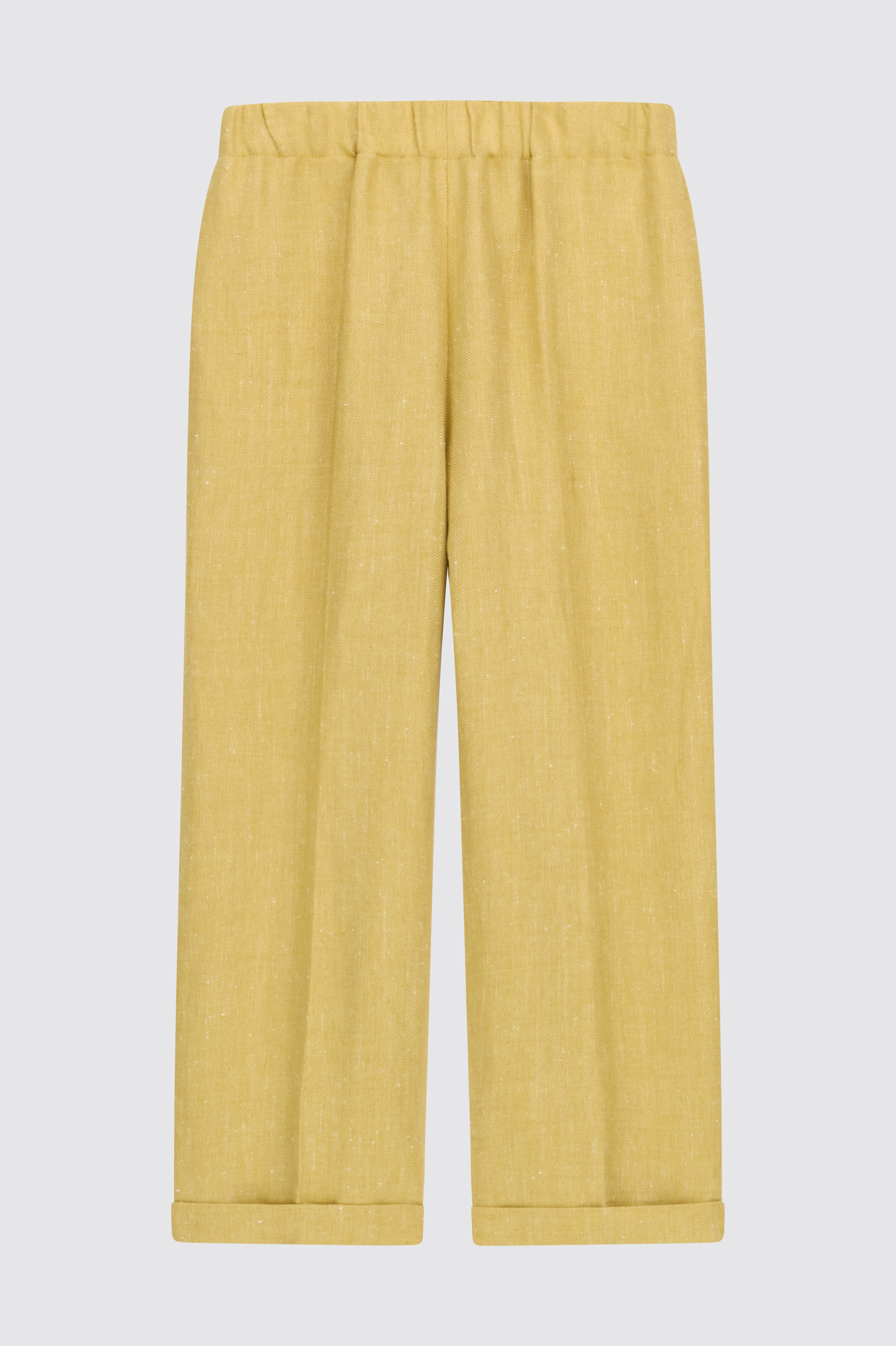 Liviana Conti Felipe pantalon sable doré soie-lin 38-48