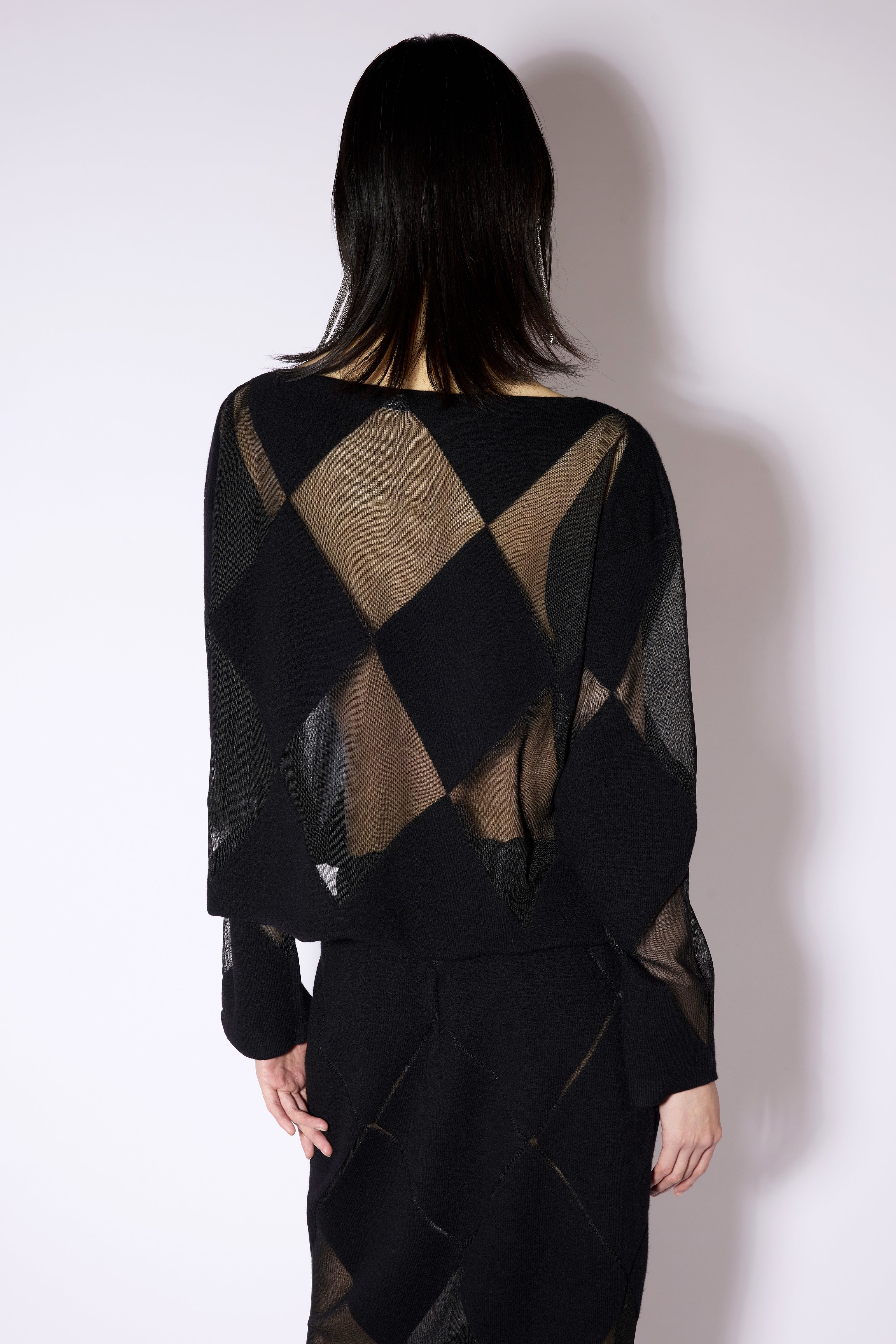 Liviana Conti Railey Pull noir XS-XL laine vierge