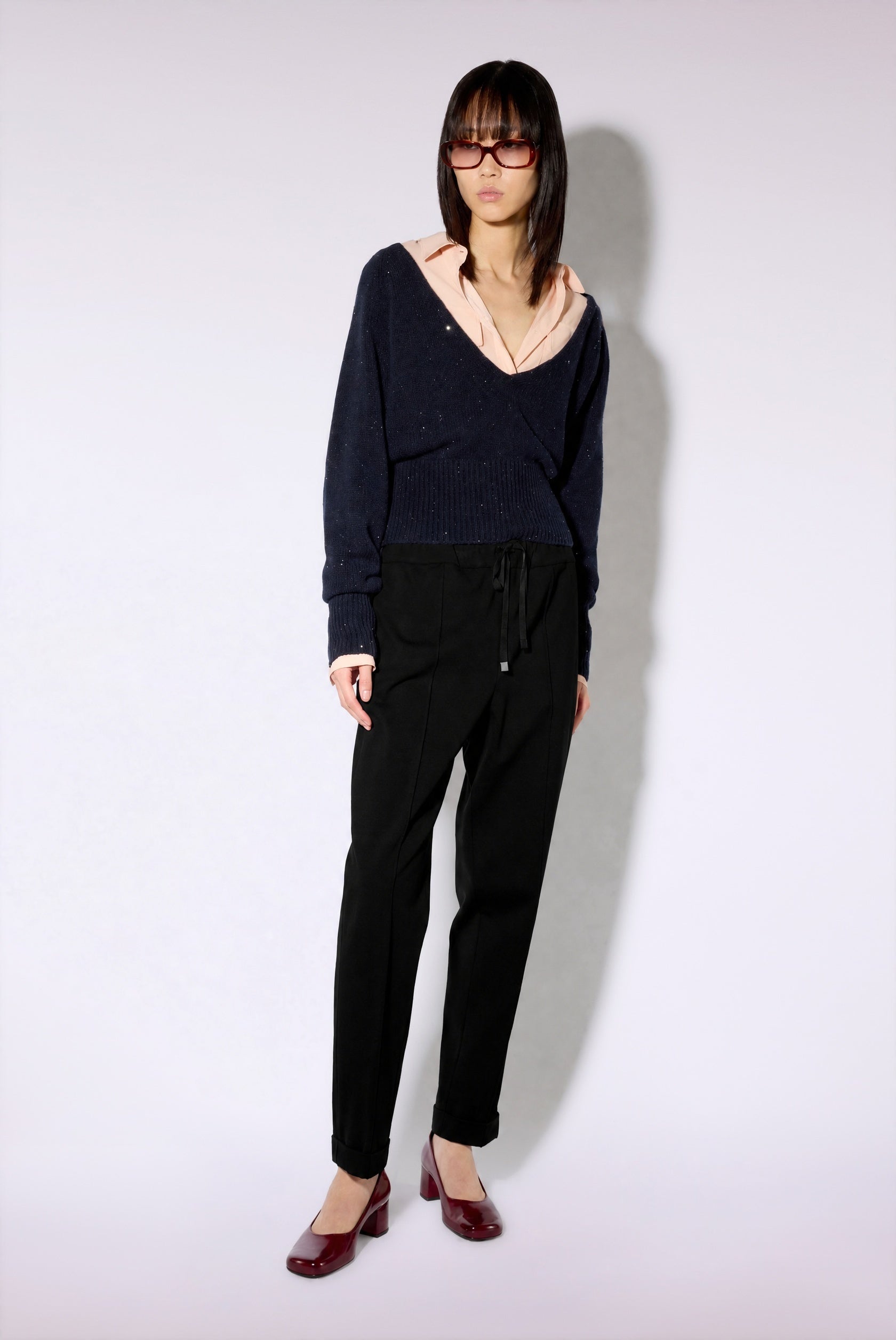 Liviana Conti Brian pantalon femme NOTTE