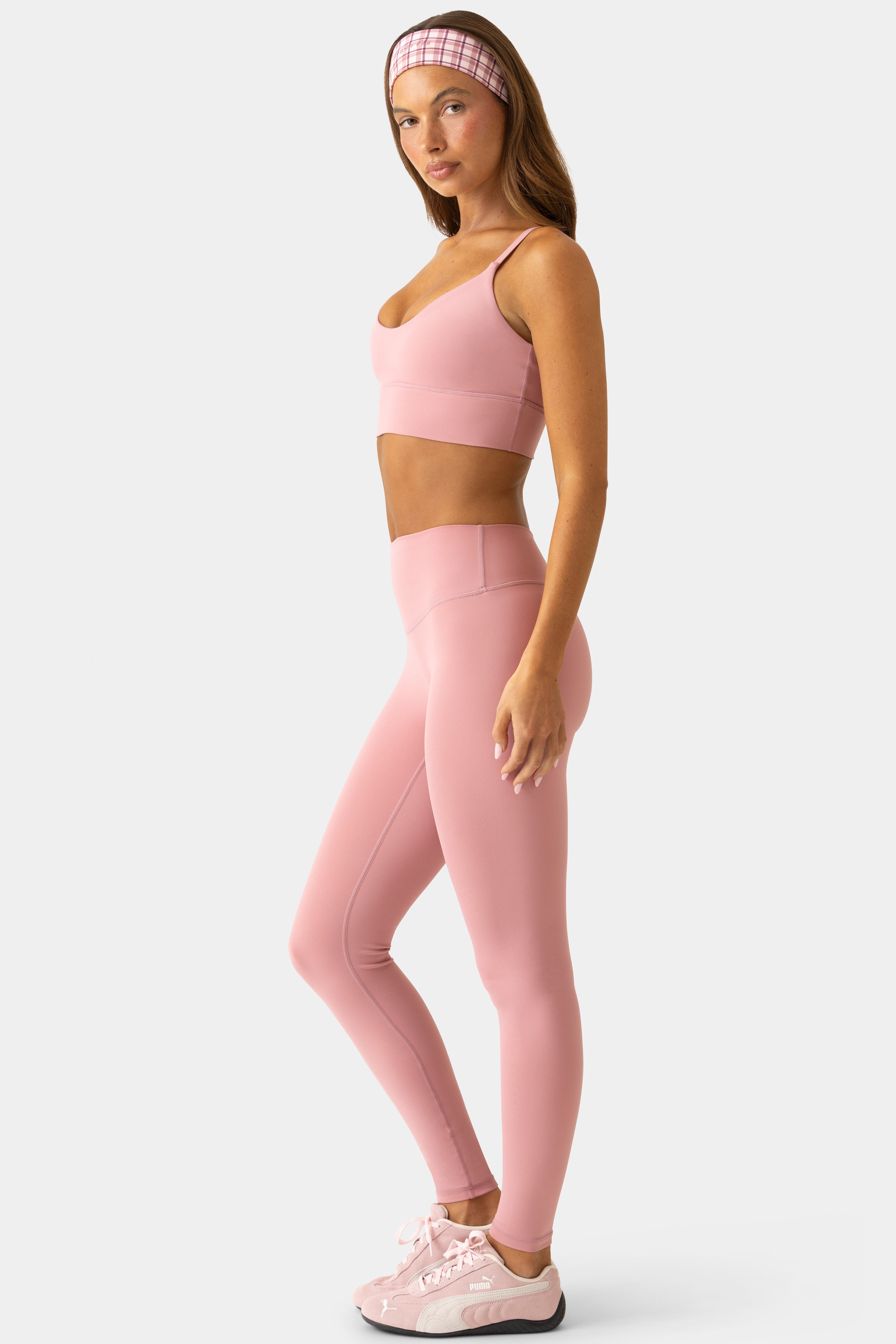 Oh Polly Bo+Tee Soft Active Leggings legging Berry opaque