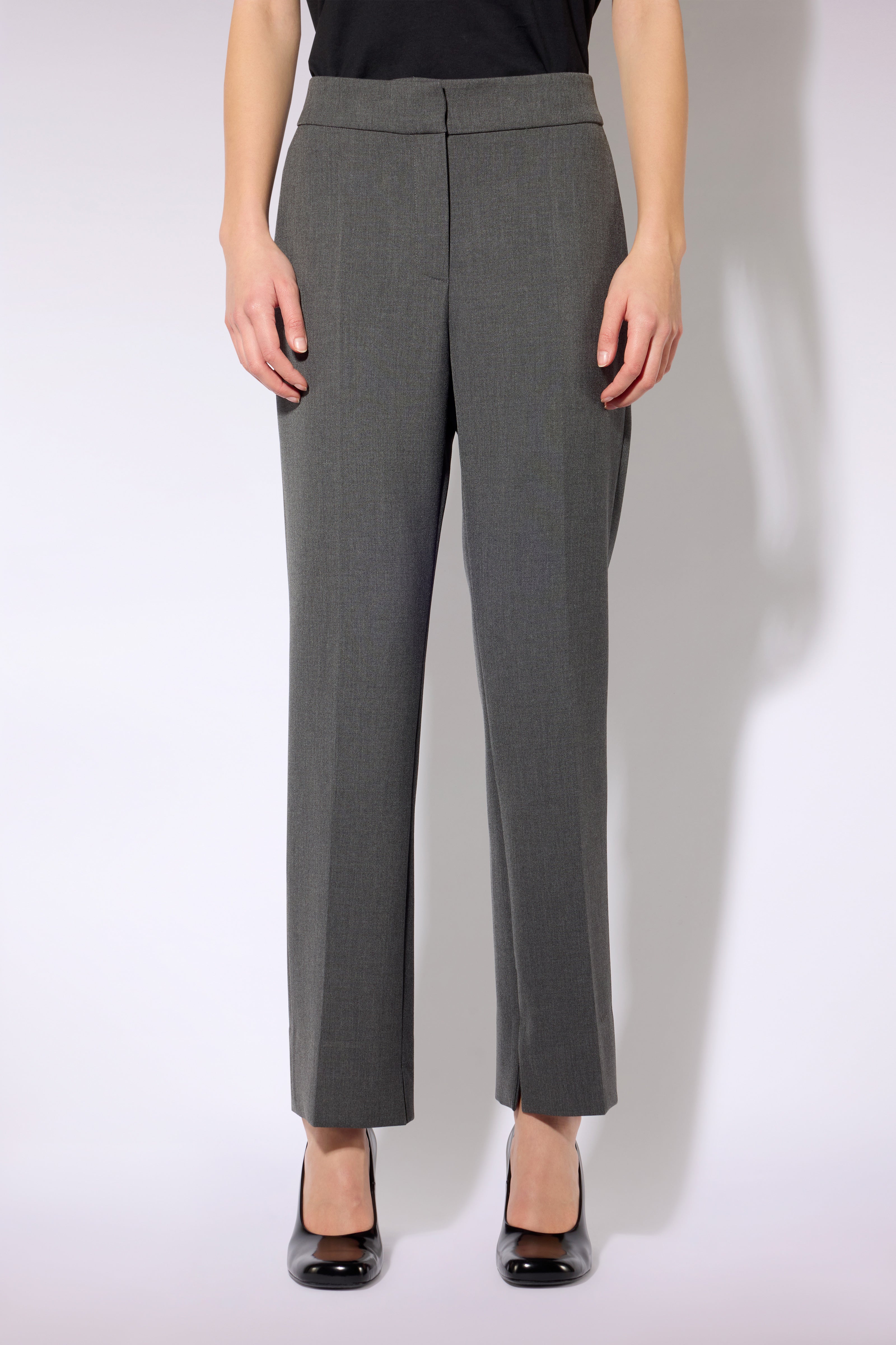 Liviana Conti Zack pantalon femme gris classique taille 38-48