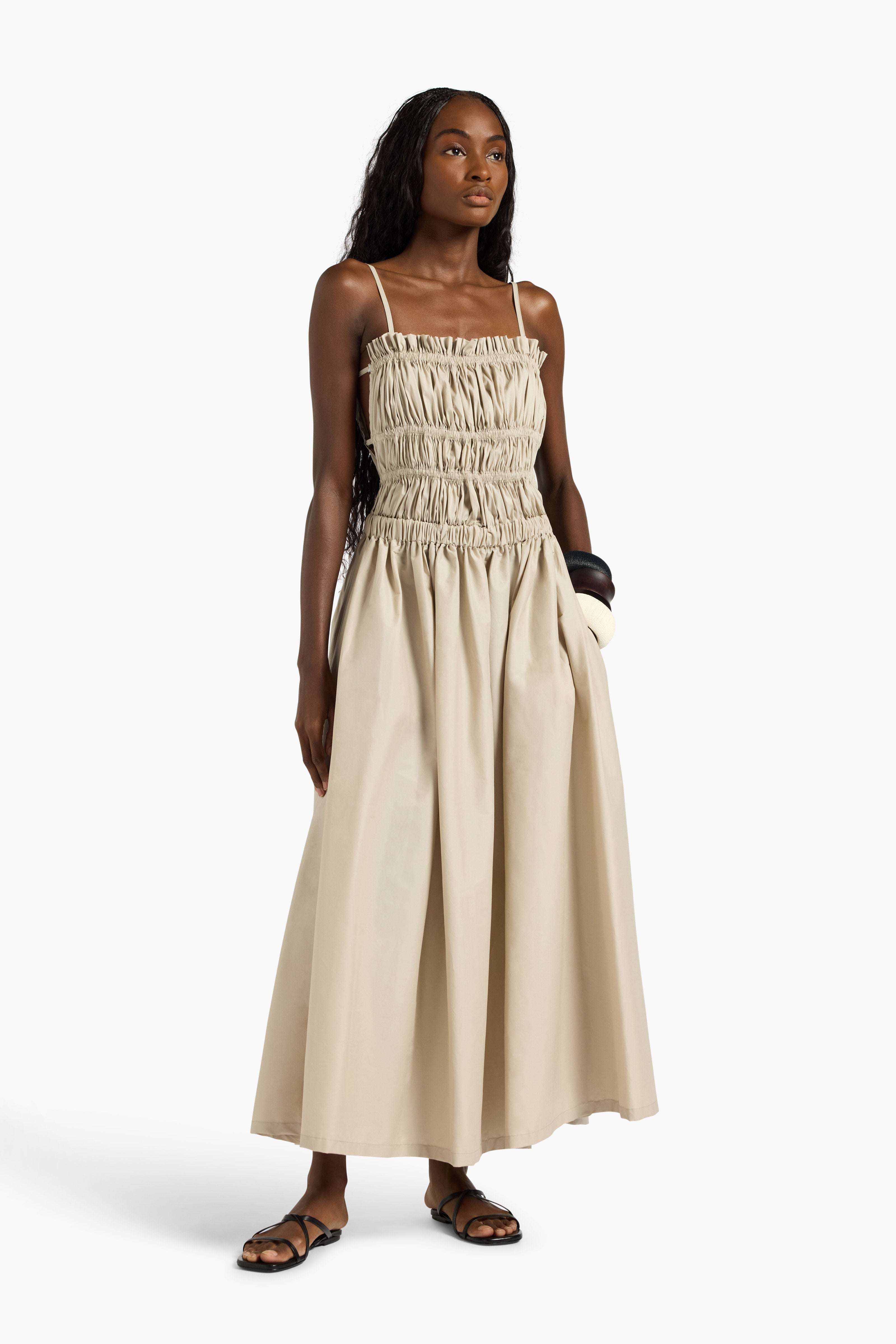 Liviana Conti Shannon robe longue duna évasée