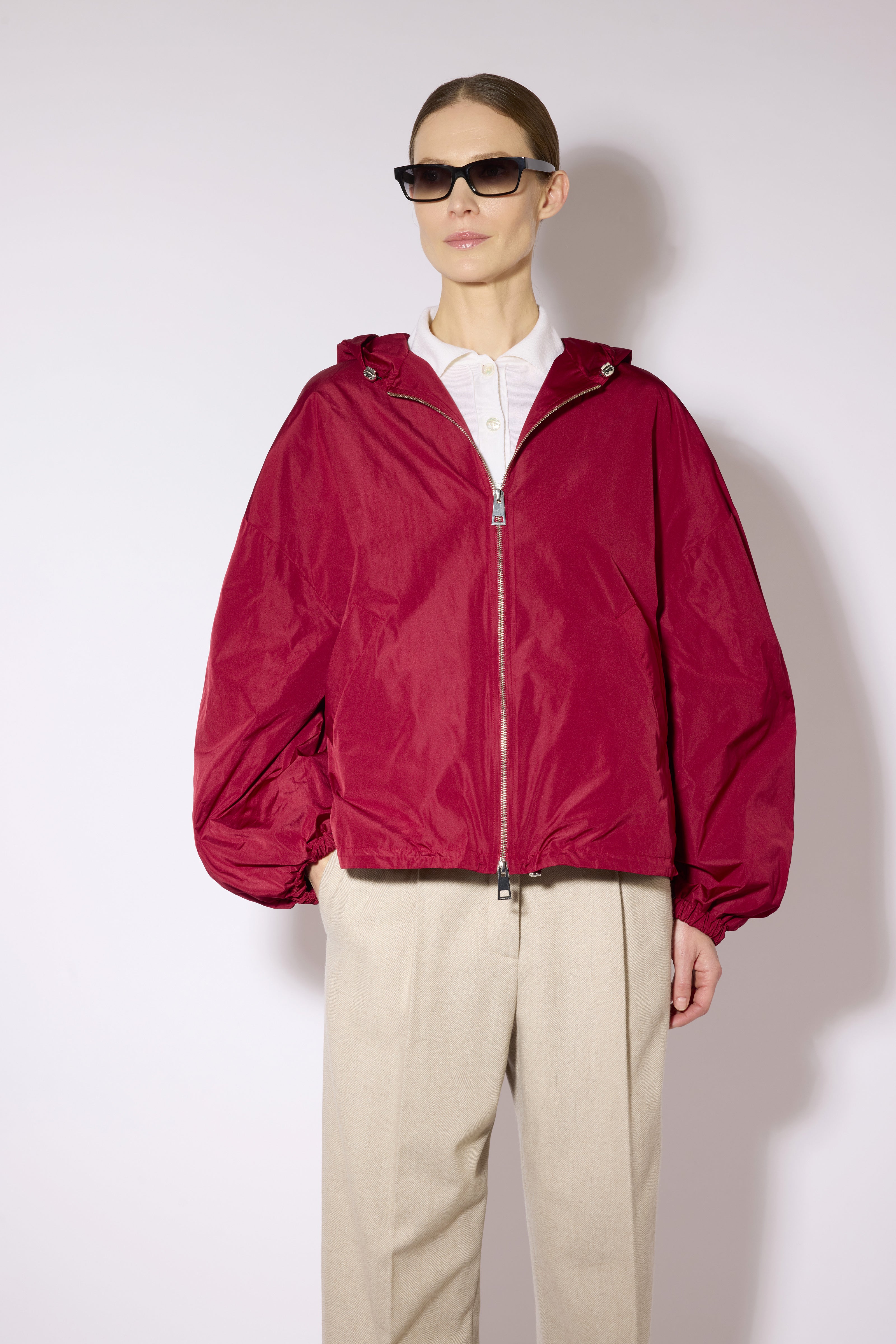 Liviana Conti Jason bomber taffetas paprika