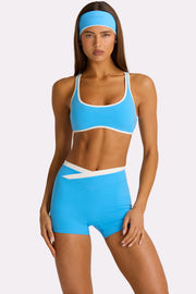 Oh Polly Bo+Tee Soft Active brassiere bleu électrique