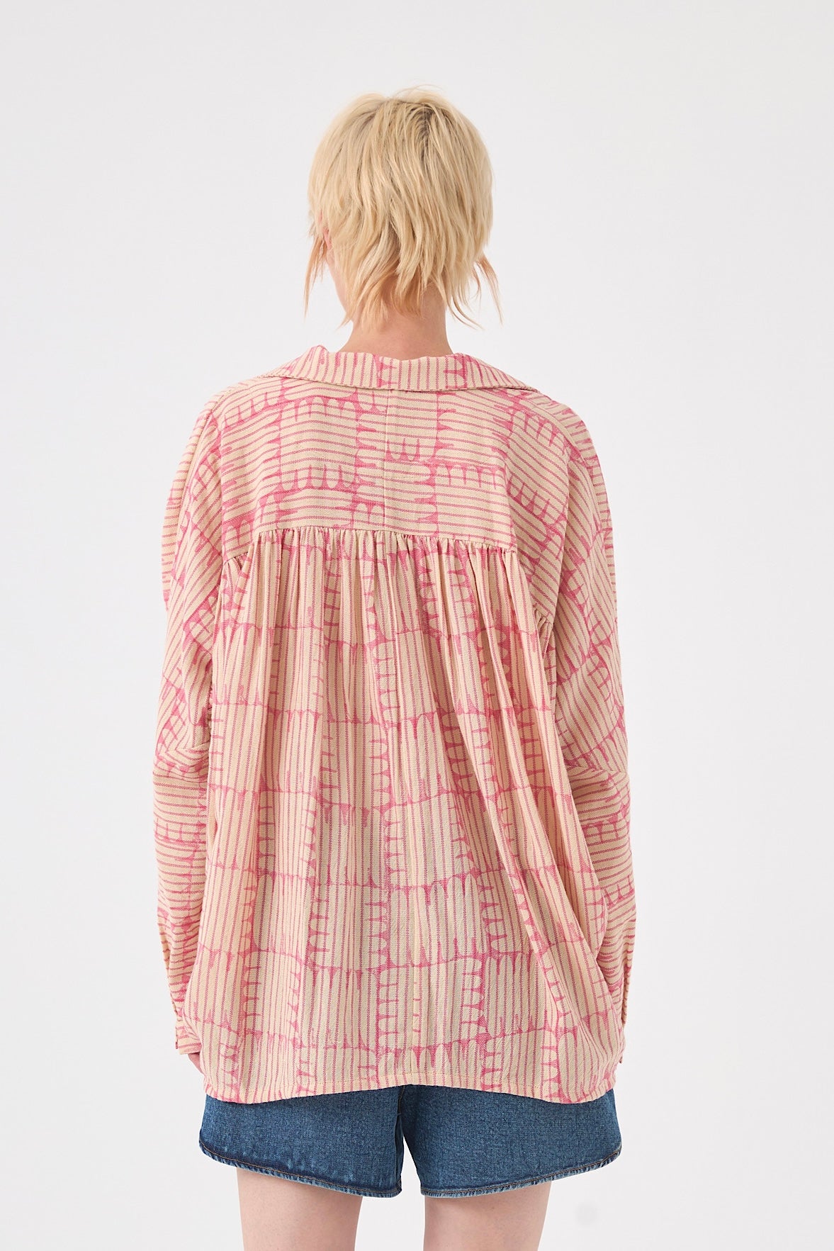 CHICOSOLEIL Shany chemise pink-rosewood S/M 100% coton