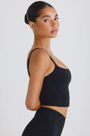 Oh Polly Bo+Tee BT1483 débardeur sport noir brassière