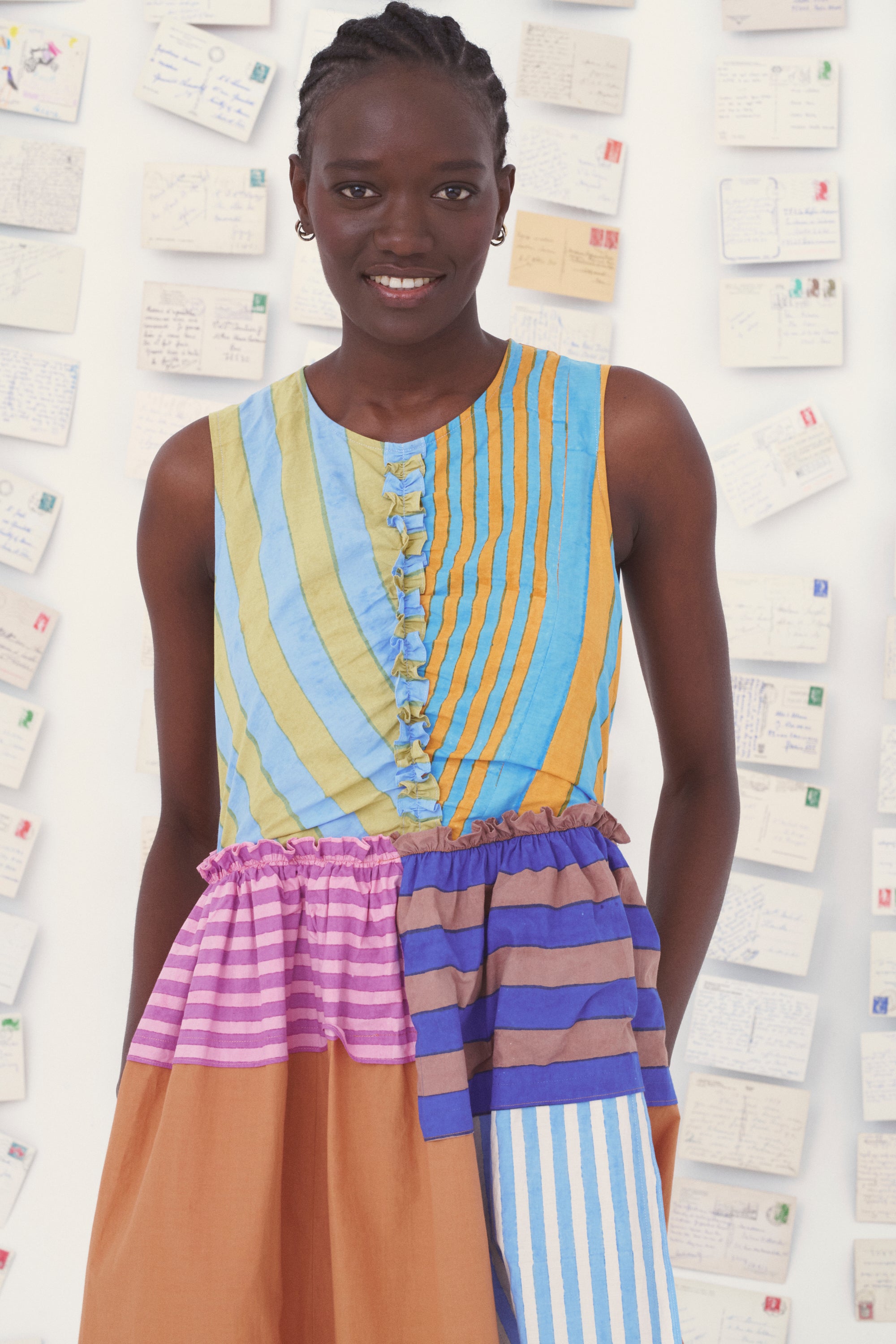 MII Mii en carte postale robe Ilana Les Cyclades