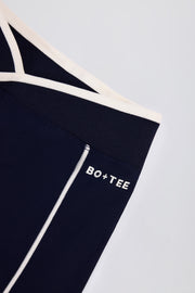 Bo+Tee Soft Active mini short bleu Classic Navy contraste