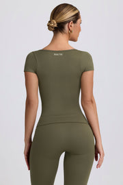 Oh Polly Super Sculpt BT2160 t-shirt vert clair sans couture