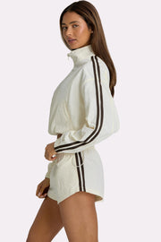 Oh Polly Shorts short tissé écru coconut