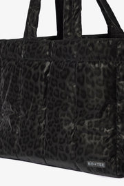 Oh Polly Bo+Tee BT2483B tote bag noir matelassé imperméable