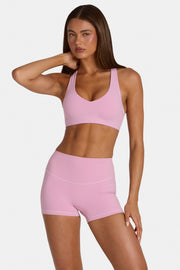 Oh Polly Bo+Tee brassière sport rose bonbon respirante
