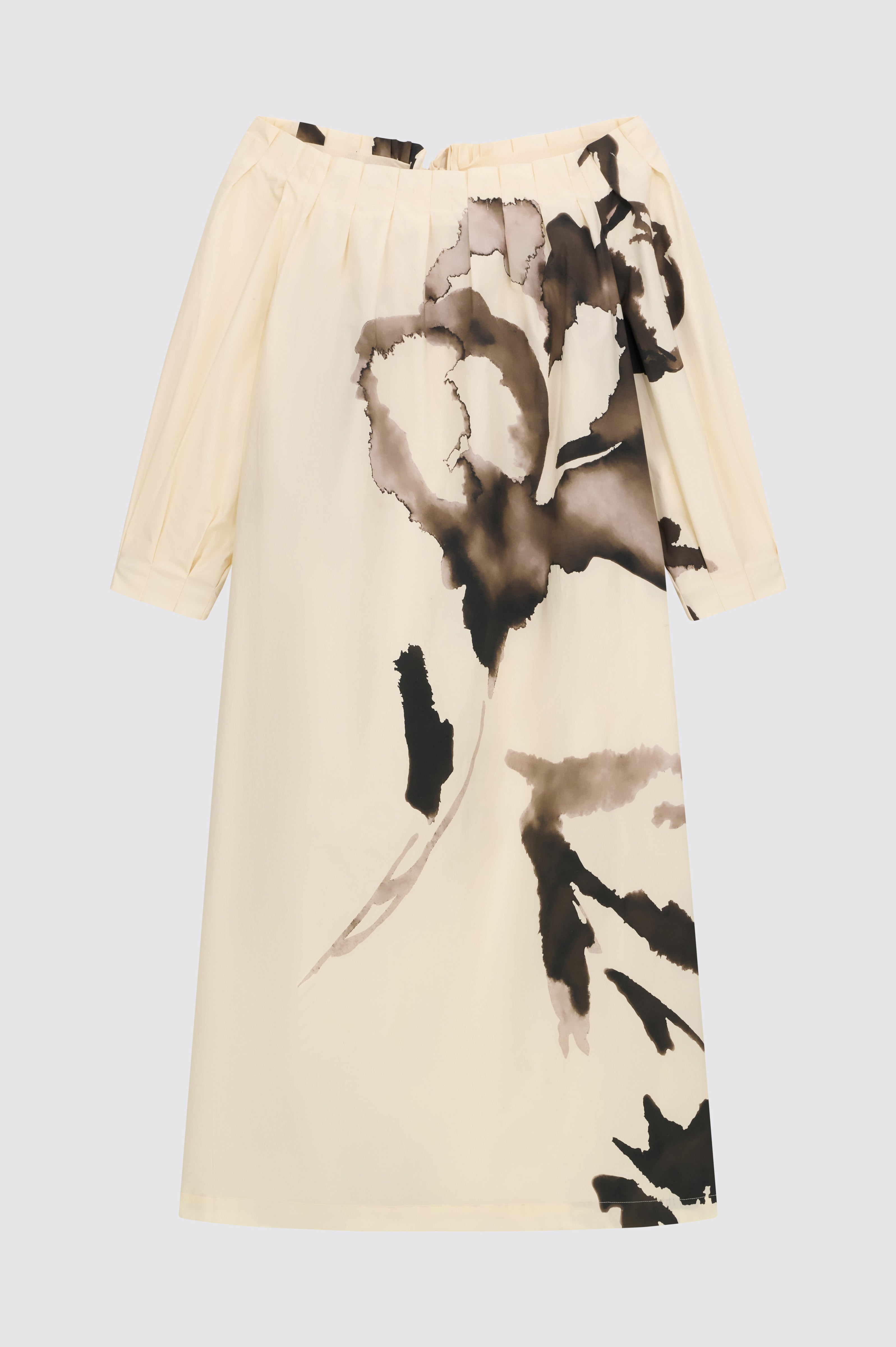 Liviana Conti Evadne robe midi fleurie coton 38