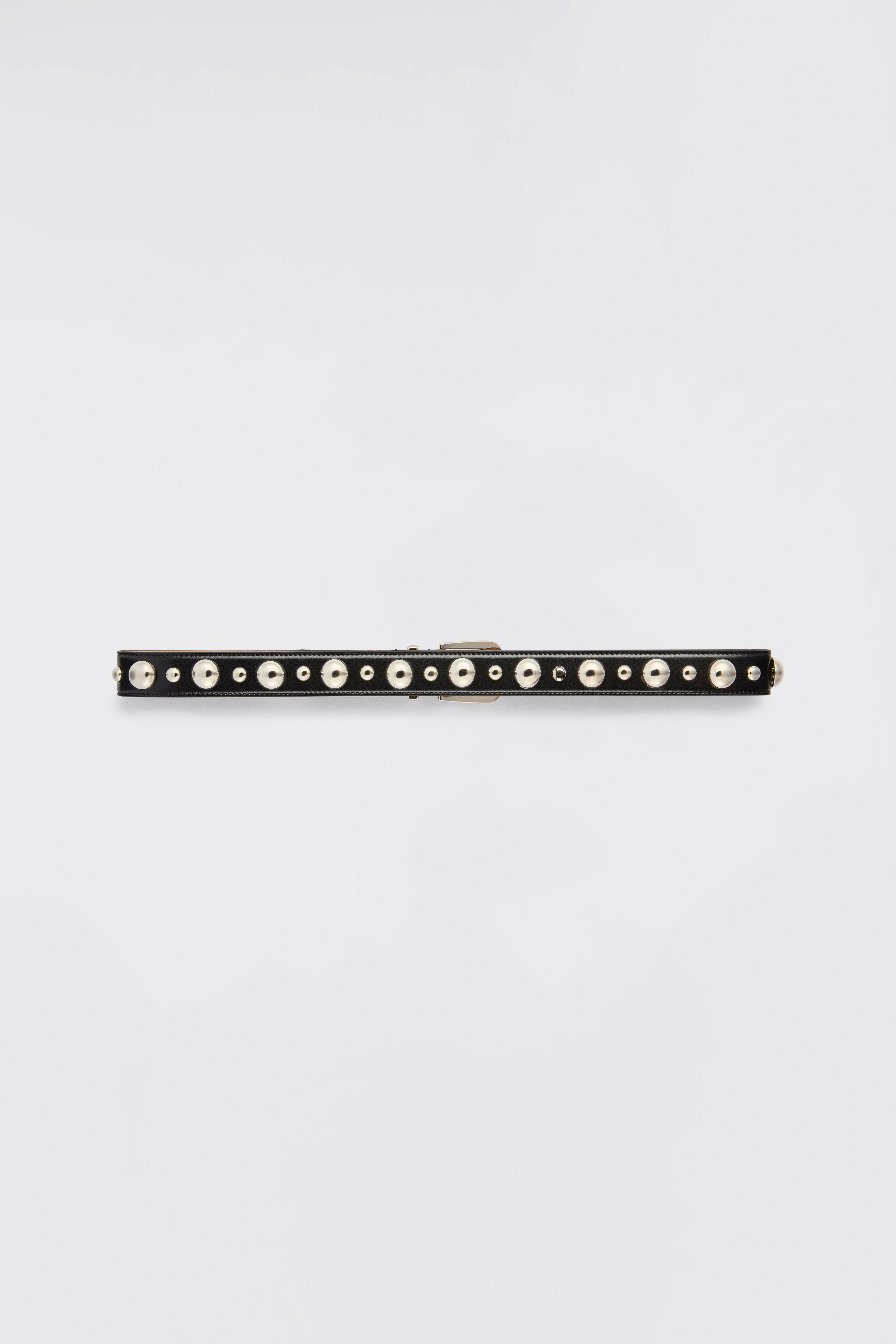 Liviana Conti Prisca ceinture cloutée noire