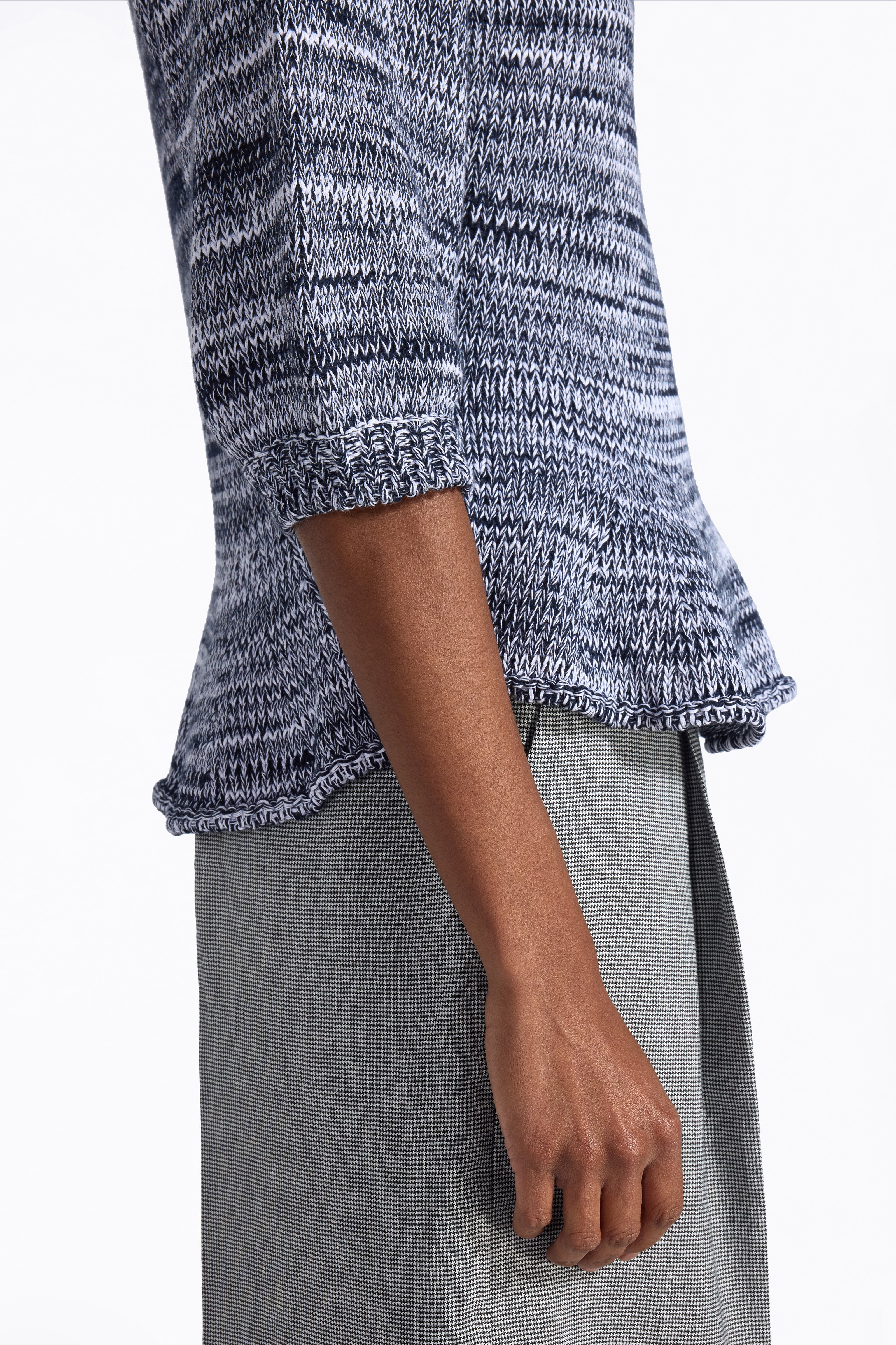 Liviana Conti Paige pull coton nuit blanc XS-XL