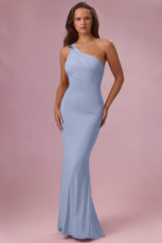Oh Polly Dresses Robe longue 15786 Annelise Sky Blue jersey