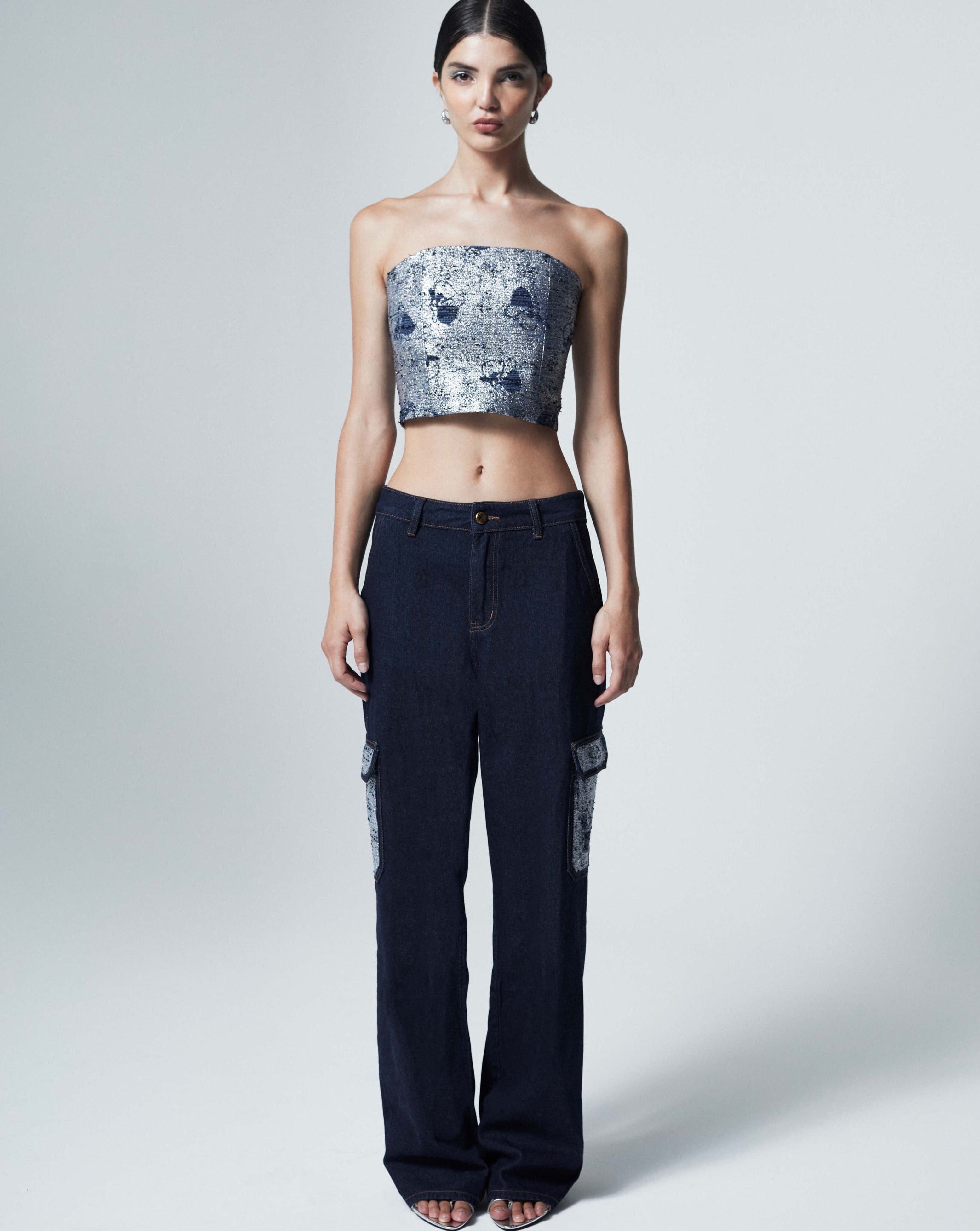 The Ethiquette Coco bustier Dali taille S