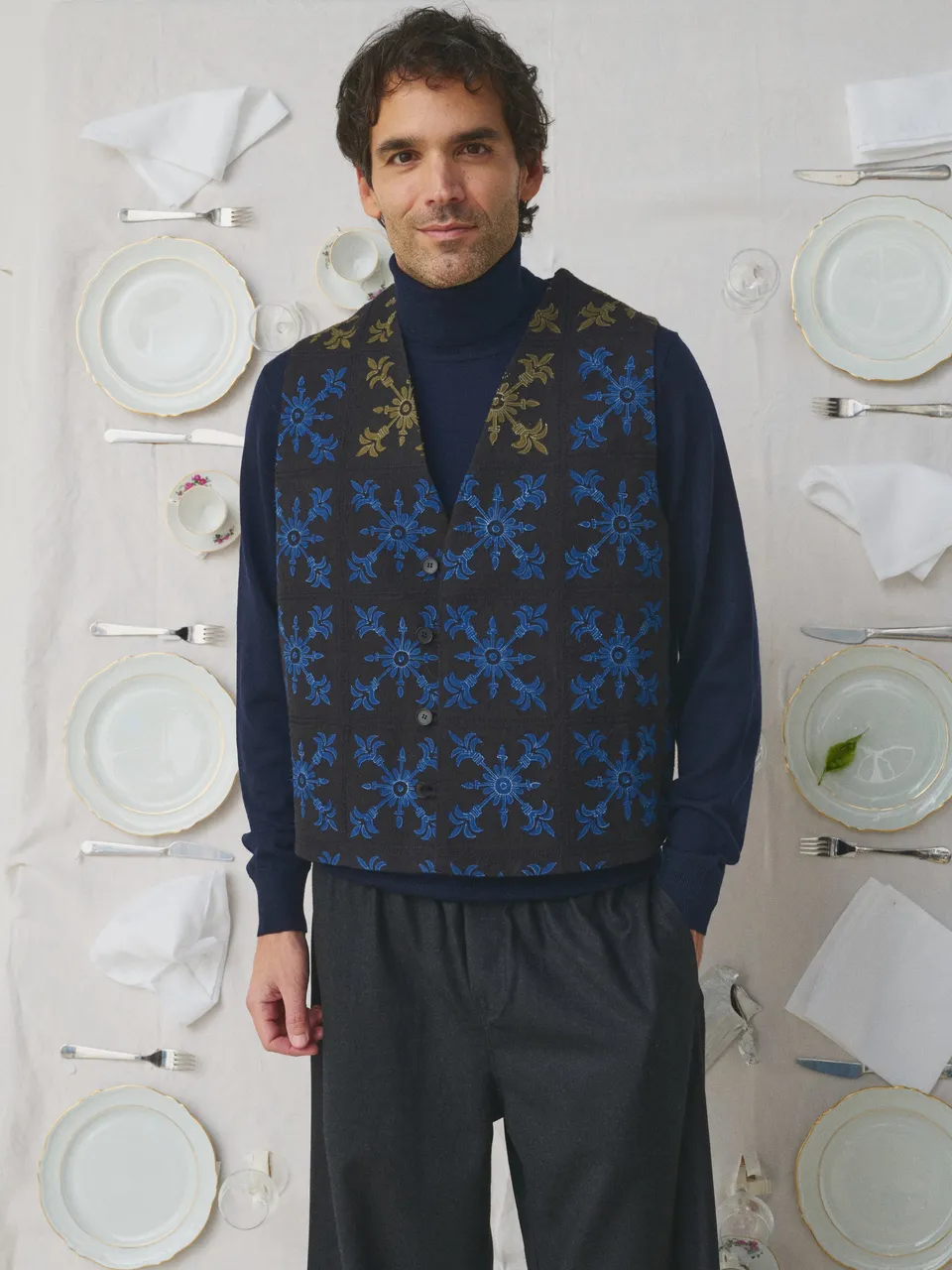 MII À Table Pima gilet homme La Vaisselle M-L