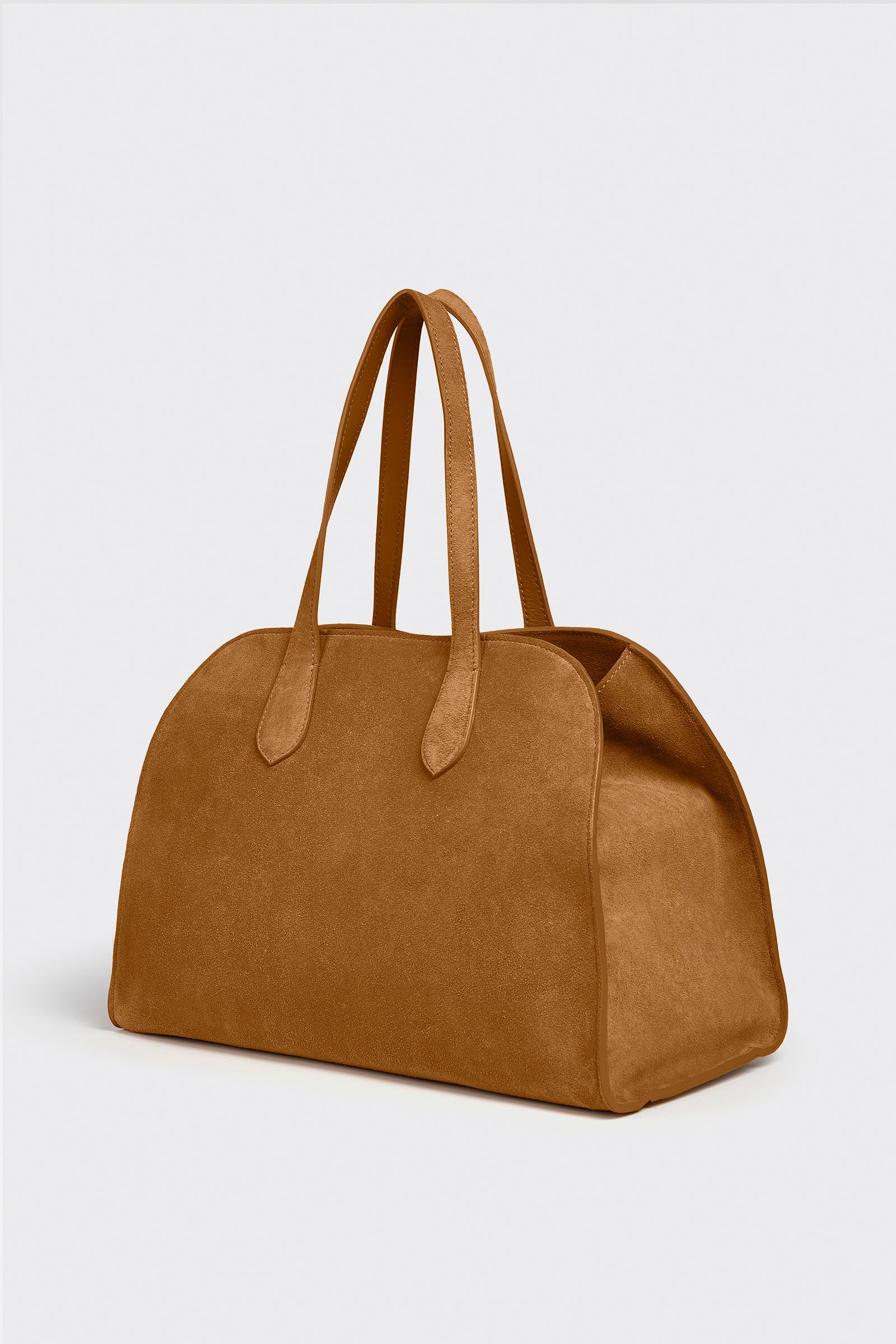 Liviana Conti Madison sac à main cuir suédé marron