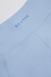 Oh Polly Bo+Tee Soft Active mini short poches bleu sky
