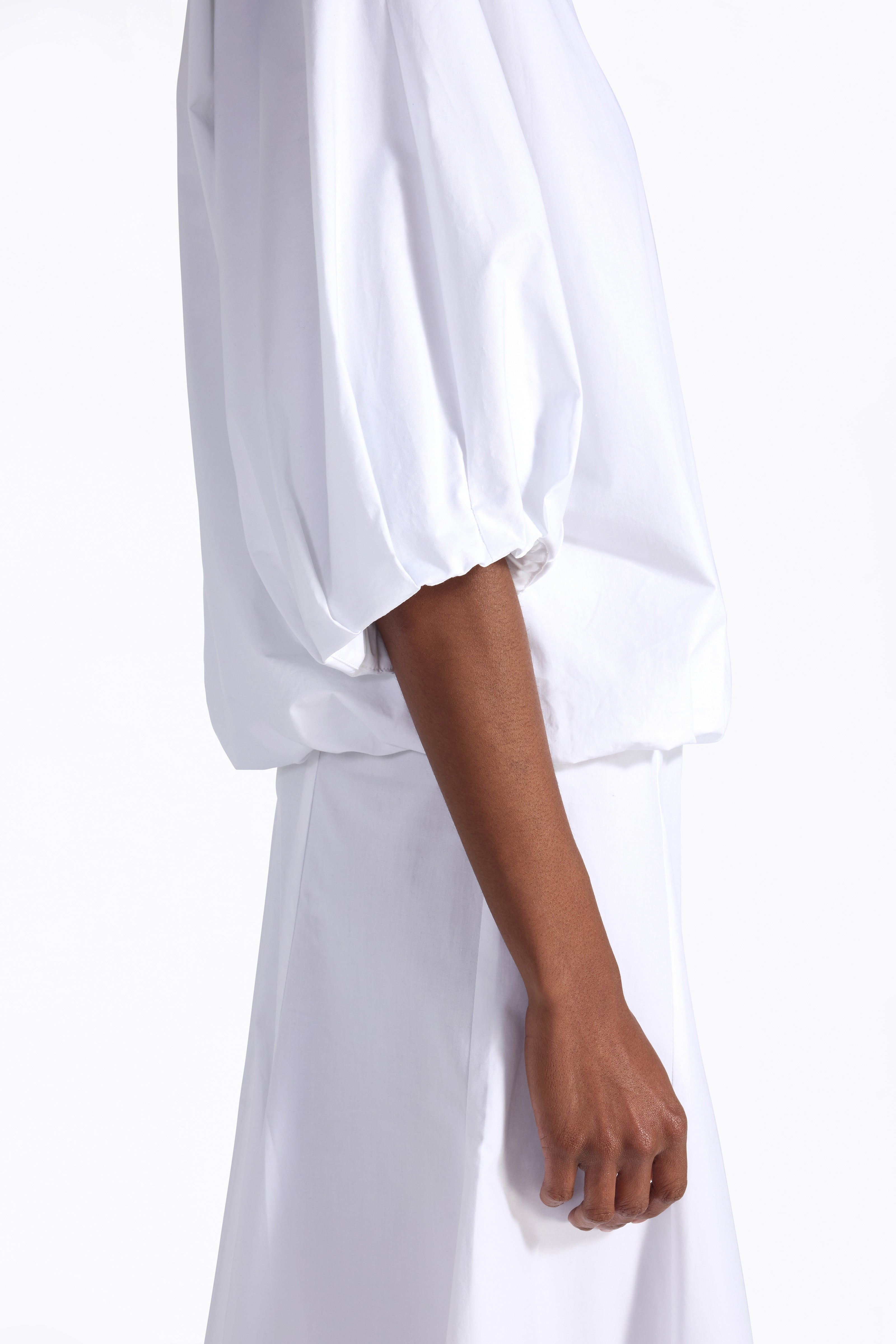Liviana Conti Jennifer blouse blanche popeline