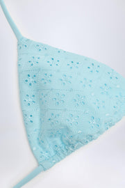 Oh Polly Recife NS0778 haut de bikini bleu poudre triangle