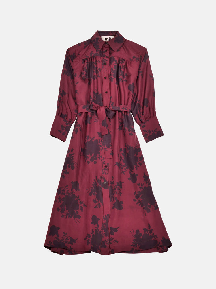Mii à table Venus La Vaisselle robe longue soie taille M