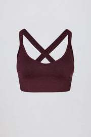 Oh Polly Super Sculpt BT2472 brassière bordeaux sans couture