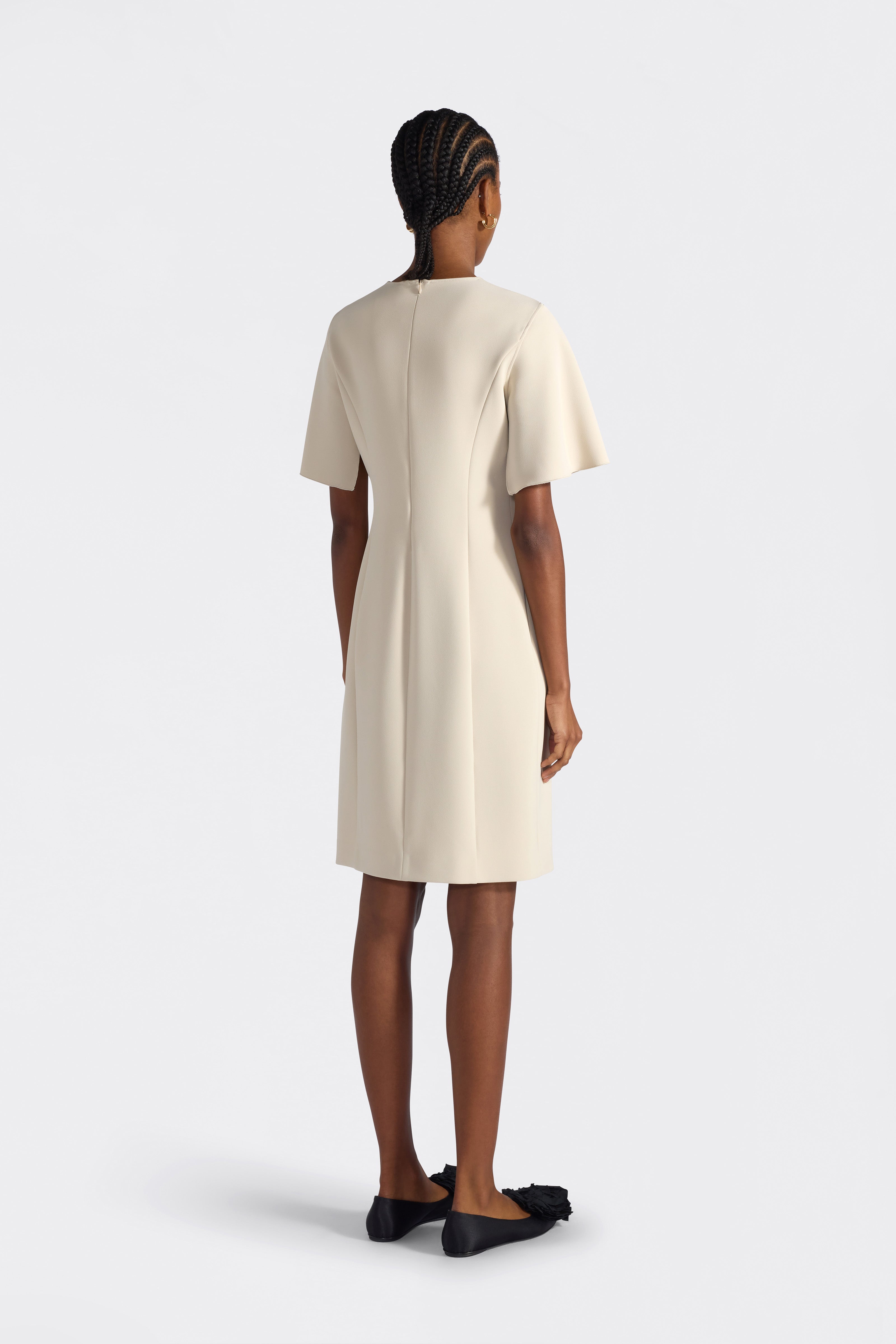 Liviana Conti Nayra robe fourreau cadi alabastro 40