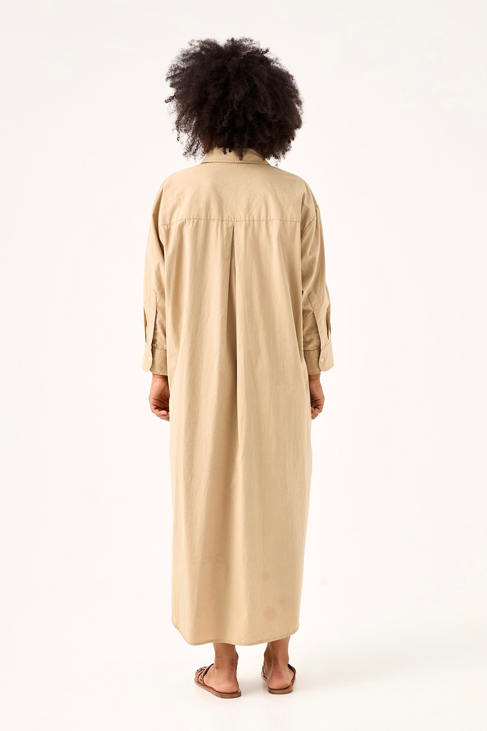 Chicosoleil Savanah robe longue femme beige coton XS-XL
