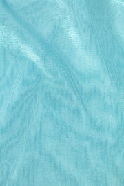 Oh Polly Zanab Robe Mini Bleu Glacé Une-Épaule