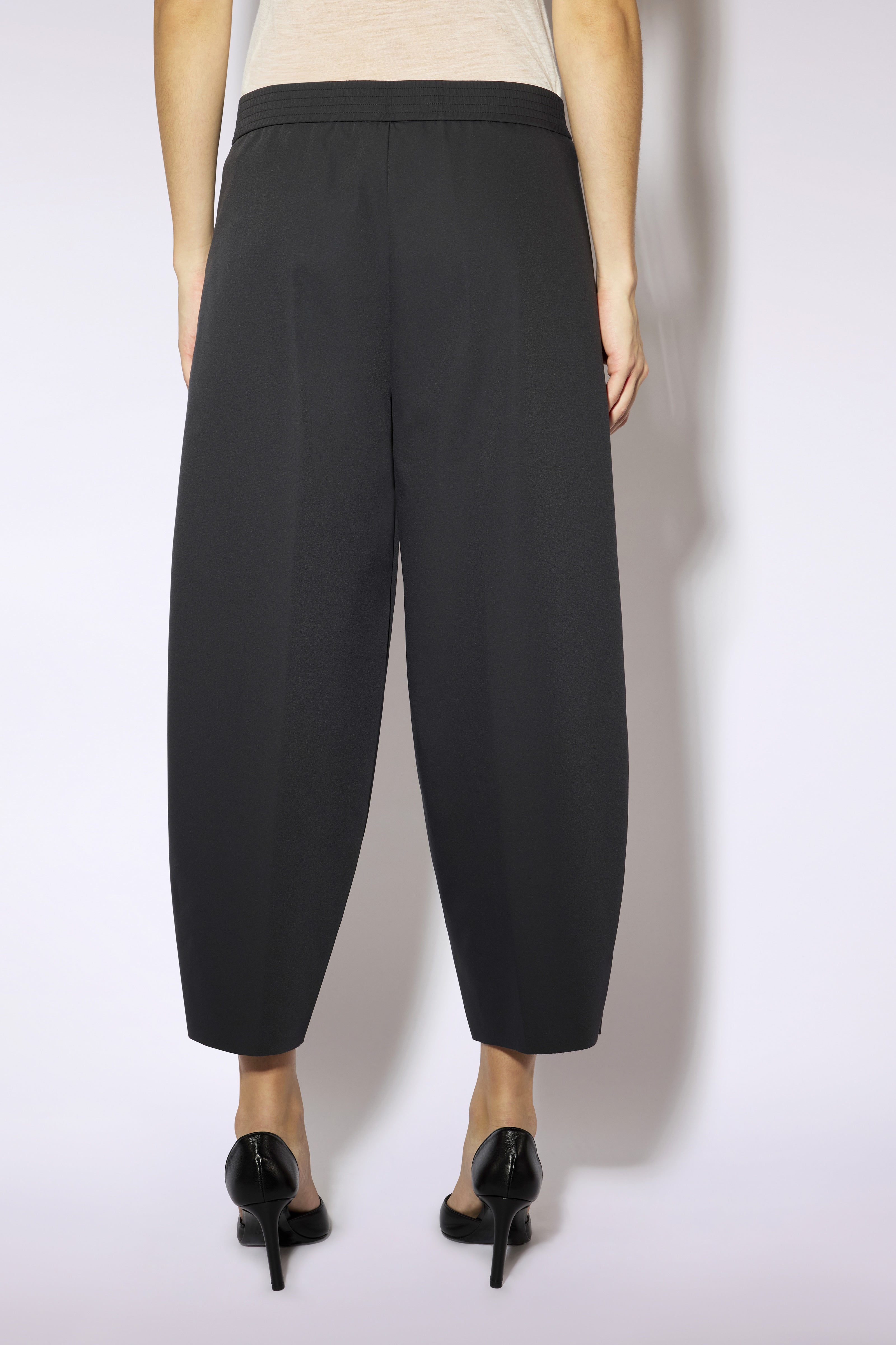 Liviana Conti Harper pantalon cropped anthracite