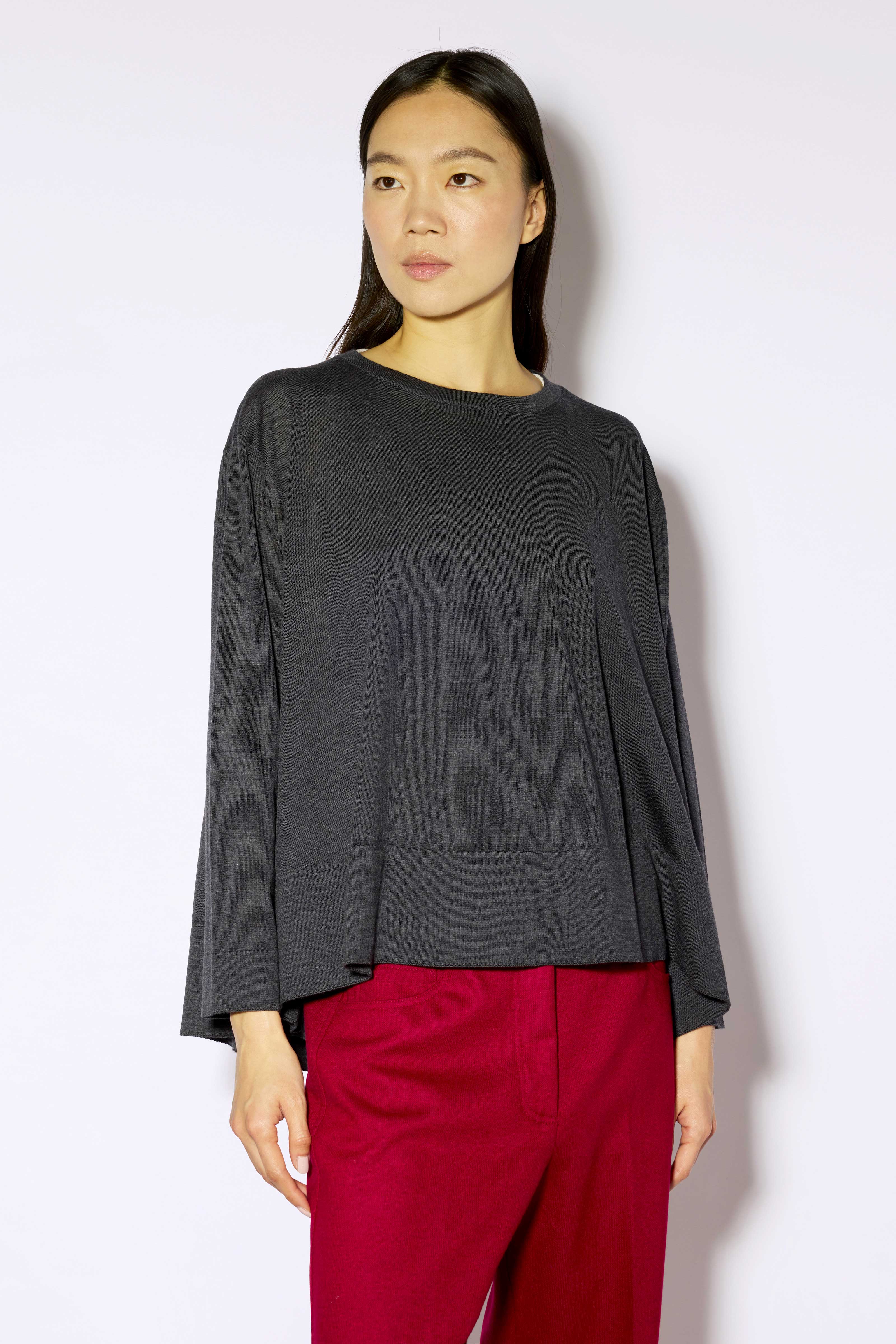 Liviana Conti Nesti pull laine merino noir
