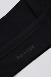 Oh Polly Bo+Tee brassière sport noire maintien léger