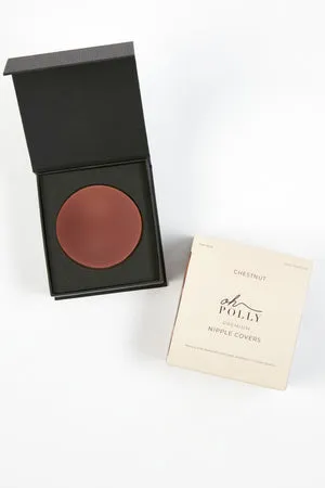 Oh Polly Base Layers cache-tétons silicone chestnut