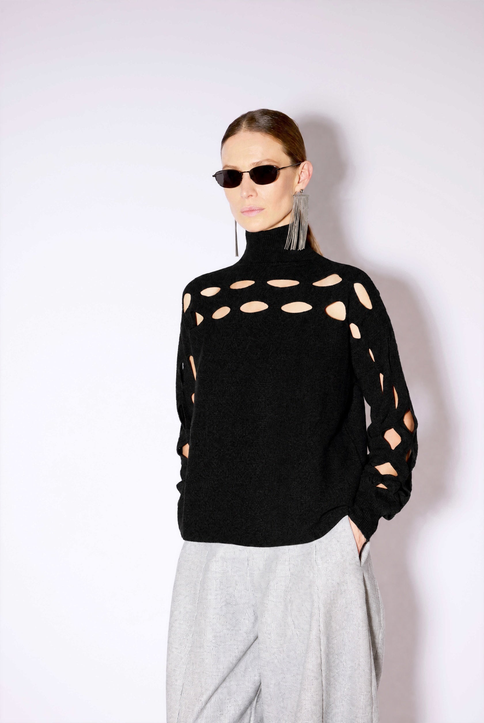 Liviana Conti Maglieria Maglia Dorothy pull cachemire col haut