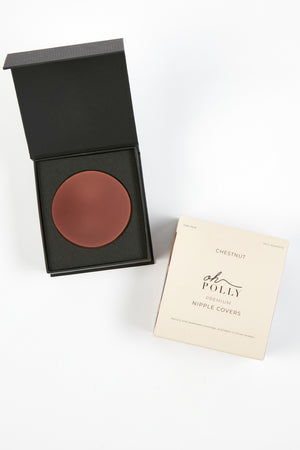 Oh Polly Base Layers cache-tétons silicone chestnut